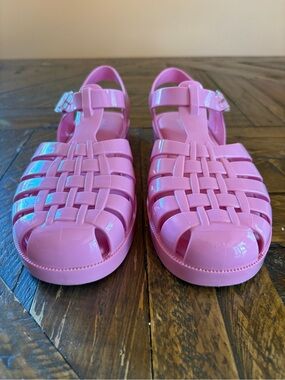 Melissa Possession Jelly Shoes Sandal - Size 8 pink